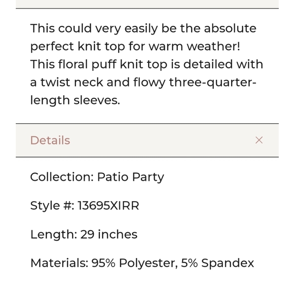 2X Plus Size Ruby Rd Bold Floral top blouse shirt women's - Picture 6 of 10